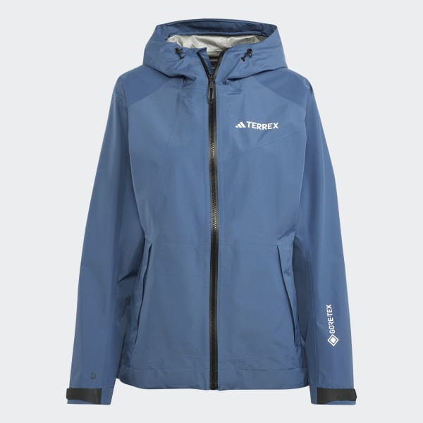 blauw Terrex Xperior GORE-TEX Paclite Regenjack