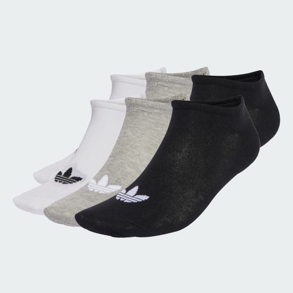 Blanc Socquettes fines (6 paires)