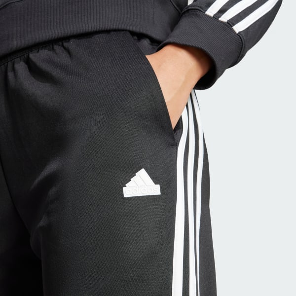 adidas Iconic Wrapping 3 Stripes Snap Trackpant Black Free Shipping with adiClub adidas US