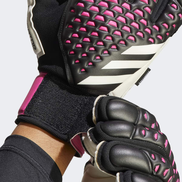 adidas Predator Match Gloves - Black, Unisex Soccer