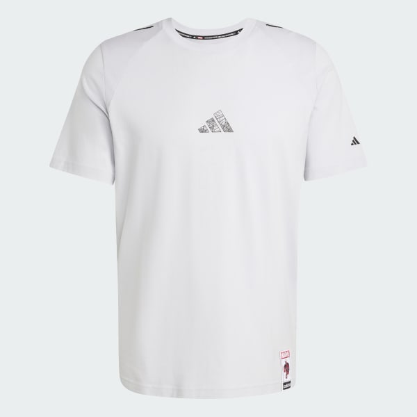Grey adidas Marvel Spider-Man Spider Tee