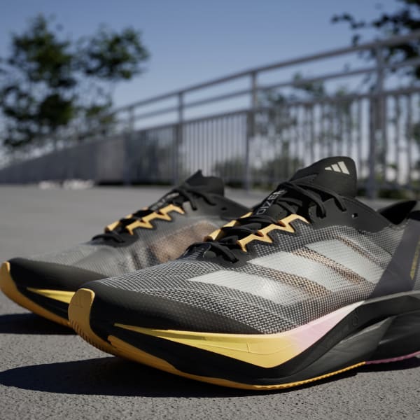 adidas Adizero Boston 12 Shoes - Black | Free Shipping with