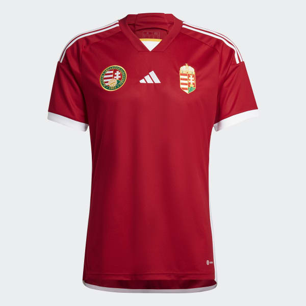 Red Hungary 22 Home Jersey