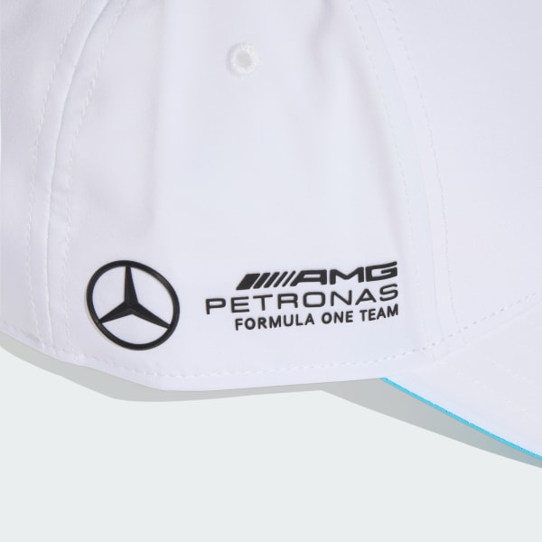 ホワイト Mercedes-AMG PETRONAS F1チーム ジョージ・ラッセル キャップ