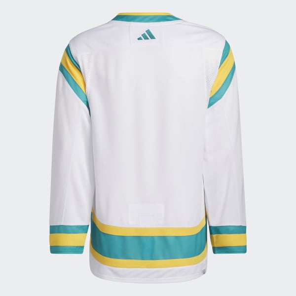 adidas Sharks Authentic Reverse Retro Wordmark Jersey - White, Men's  Hockey