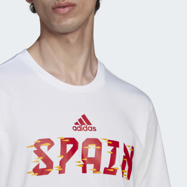 Hvid FIFA World Cup 2022™ Spain T-Shirt LOJ43