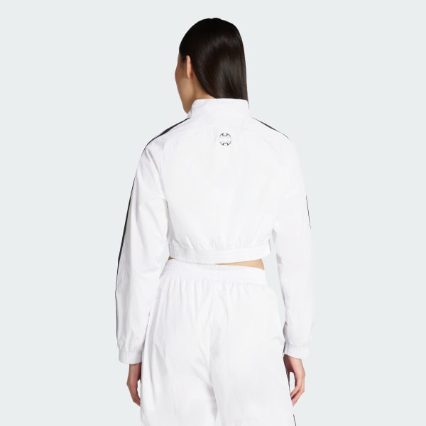 Blanco Chaqueta corta Teamgeist Adicolor