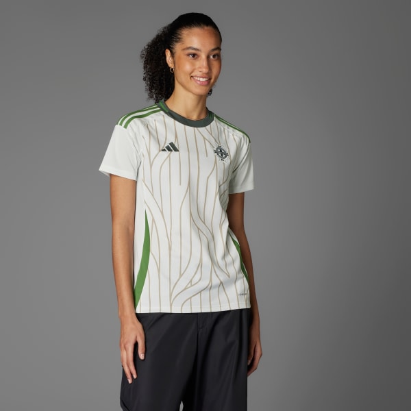 White Northern Ireland 25 (Women's Team) Away Jersey
