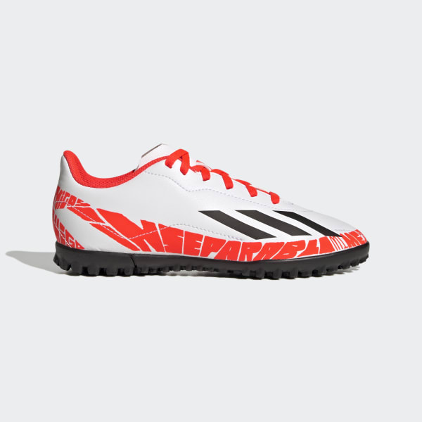 White X Speedportal Messi.4 Turf Boots