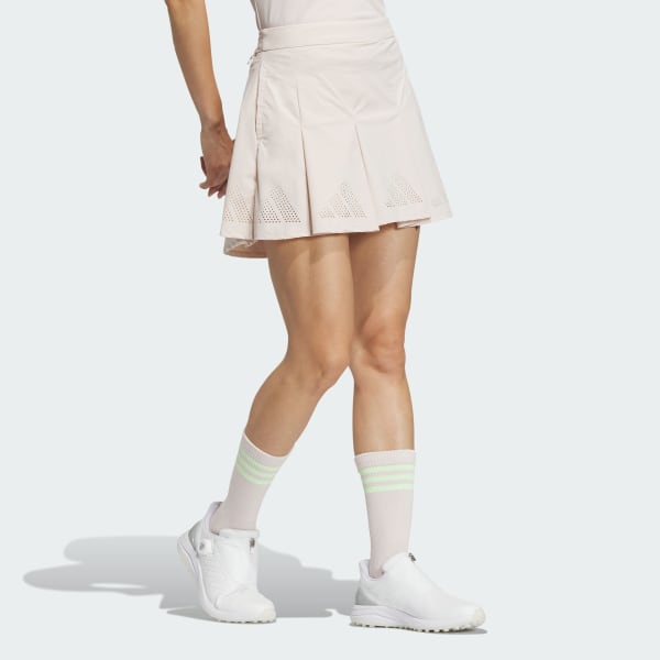 アディダス 【ゴルフ】BOSロゴパンチングフレアスカート - ピンク