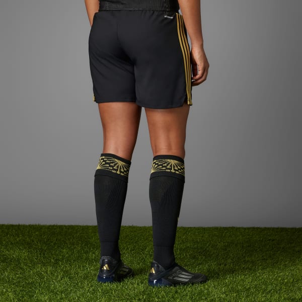 Svart Mexico 25 Gold Shorts