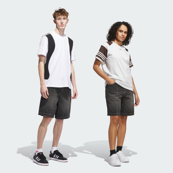 Shorts Jeans Tyshawn - Preto adidas | adidas Brasil