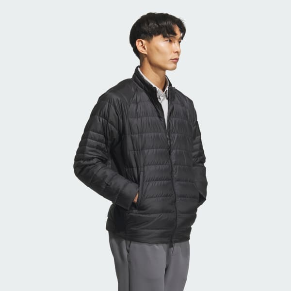 Black MENS DOWN JACKET