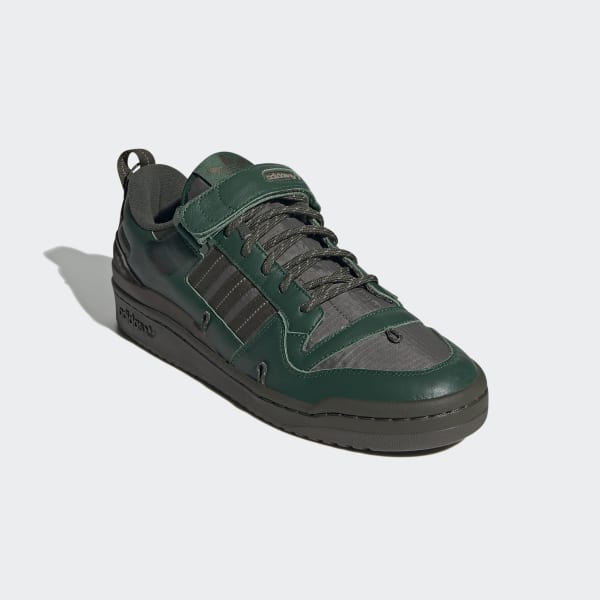 pastel Conversacional Frenesí adidas Forum 84 Camp Low Shoes - Green | Men's Lifestyle | adidas Originals