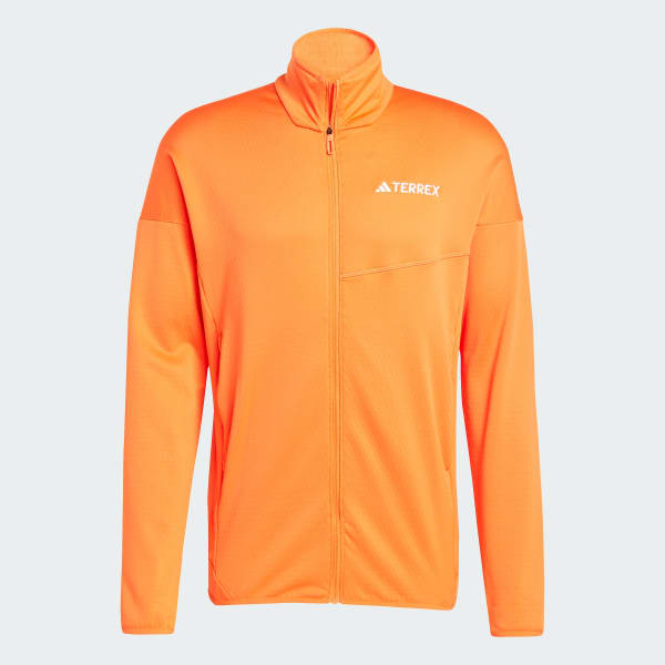 adidas Terrex Xperior Climawarm Light Fleece Jacket Orange Free Shipping with adiClub adidas US