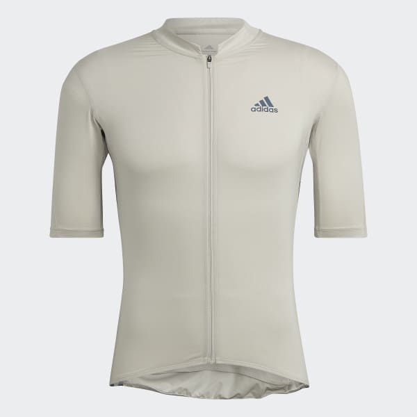 Beige Maillot - Polo de Ciclismo Manga Corta 03191