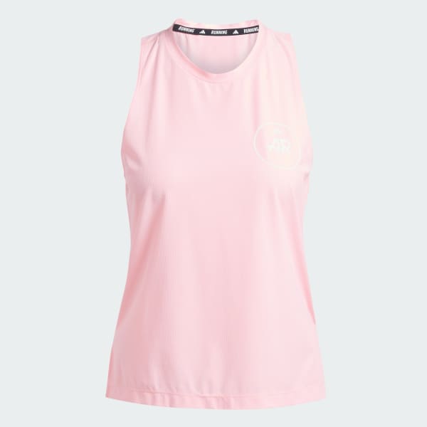 Pink Own The Run Runners Tank Top