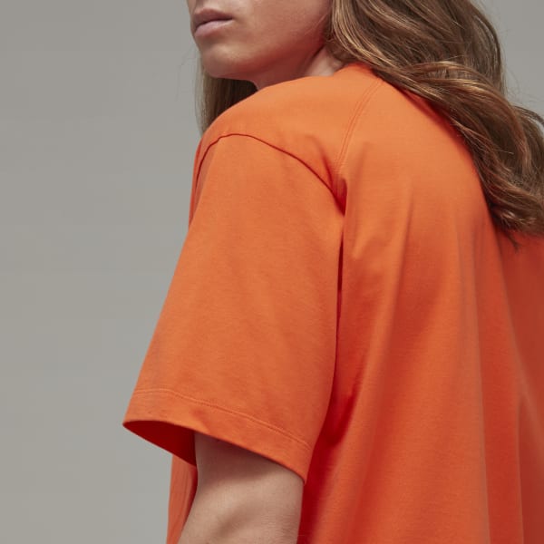Oransje Y-3 Classic Chest Logo T-Shirt HBO64