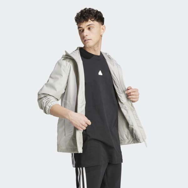 Gris Chaqueta Essentials RAIN.RDY