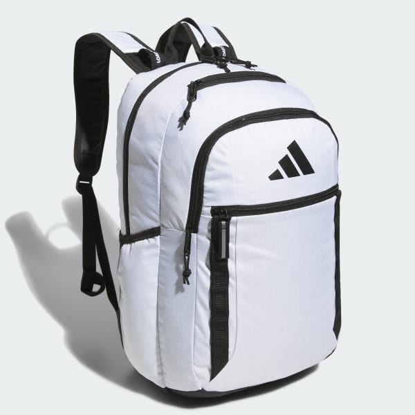 adidas Excel 7 Backpack - White | Free Shipping with adiClub