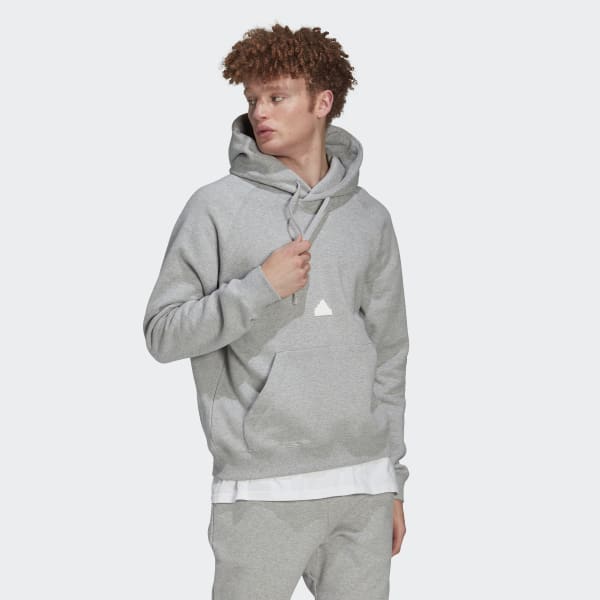 Grijs Fleece Hoodie KS813