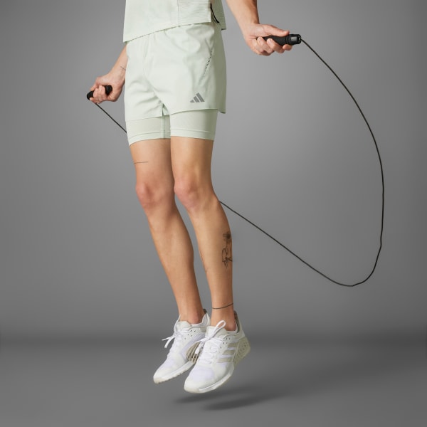 zelená Šortky HEAT.RDY Two-in-One HIIT