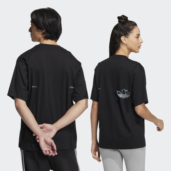 Black 아디컬러 반팔 티 EWL75