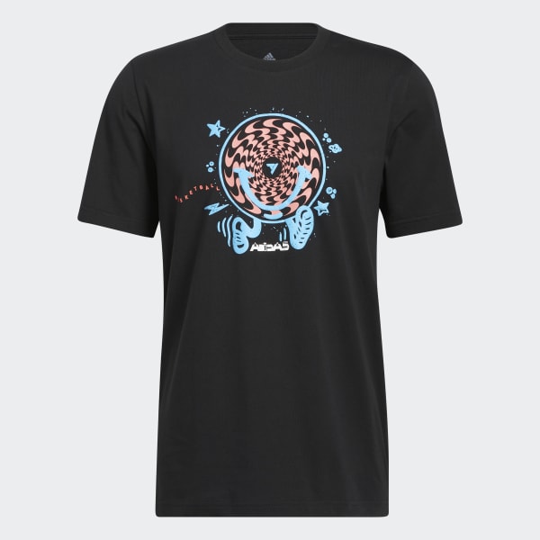 Zwart Trae Hypnotist Graphic T-shirt MCD44
