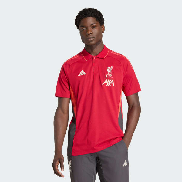 สีแดง เสื้อโปโล Liverpool FC Tiro 25 Competition