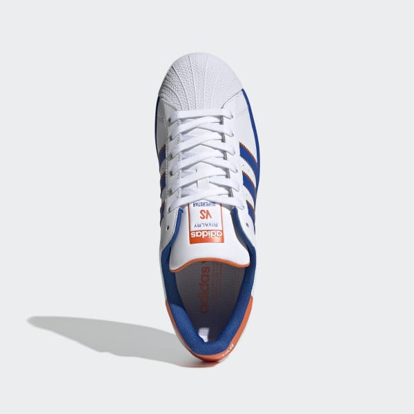 adidas superstar cloud white blue orange