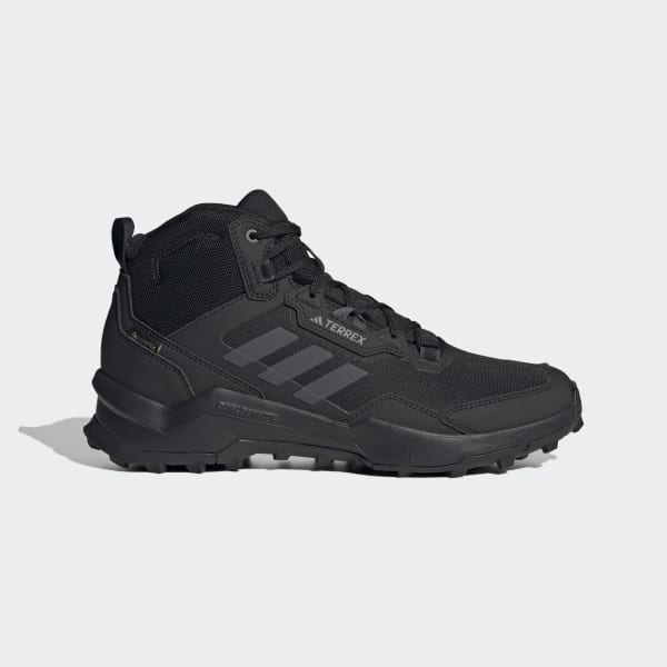 adidas TERREX AX4 Mid GORE-TEX Hiking Shoes - Black | Men's Hiking ...