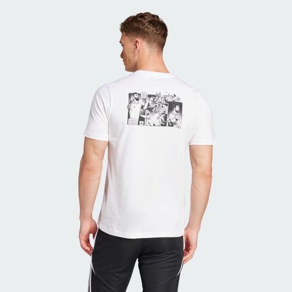 White Messi Icon Graphic Tee