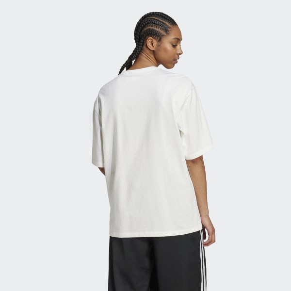 Tシャツ・カットソー ADIDAS ESSENTIAL 3S BOYFRIEND TEE 5FT1735 adidas Essentials Boyfriend Tee - Black | Free Shipping with
