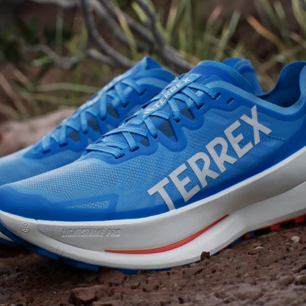 adidas Terrex Agravic Speed Ultra Trail Running Shoes Blue adidas Thailand