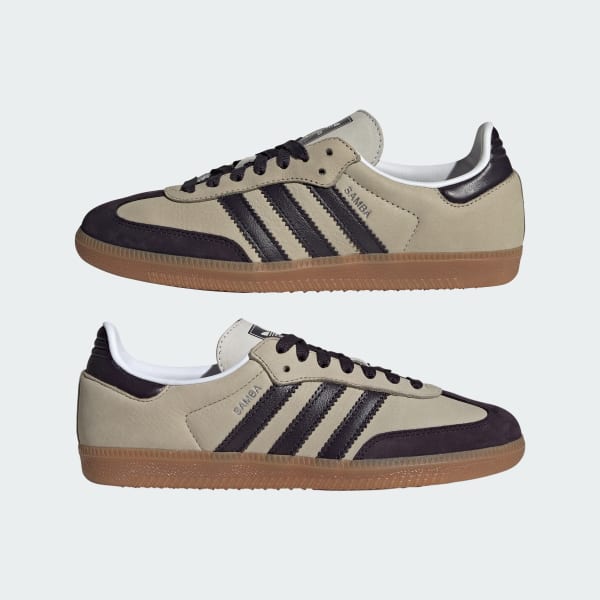 adidas Samba OG Shoes - Beige | Free Shipping with adiClub