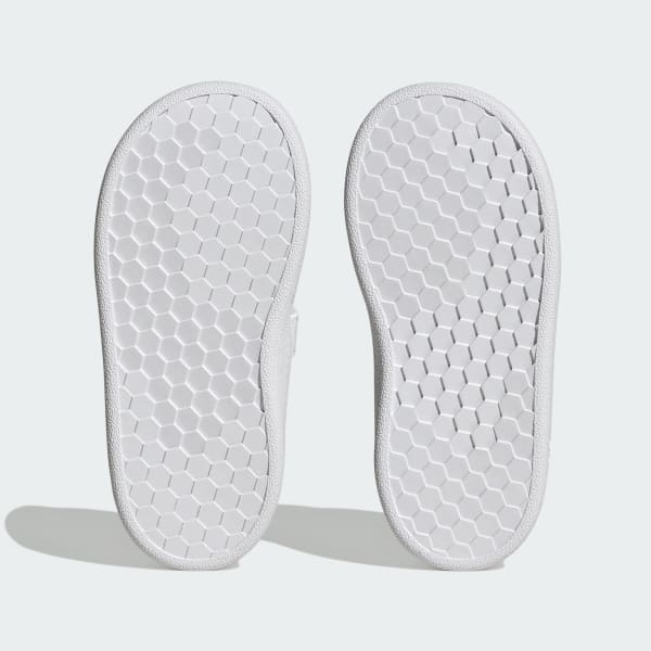 Blanc Chaussure à double scratch Advantage Lifestyle Court