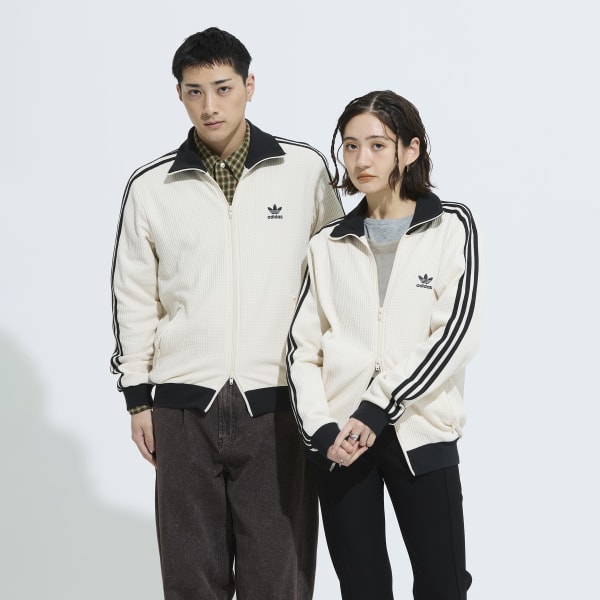 adidas ワッフルトラックジャケット アディダス アディカラー ワッフル クラシック トラックトップ