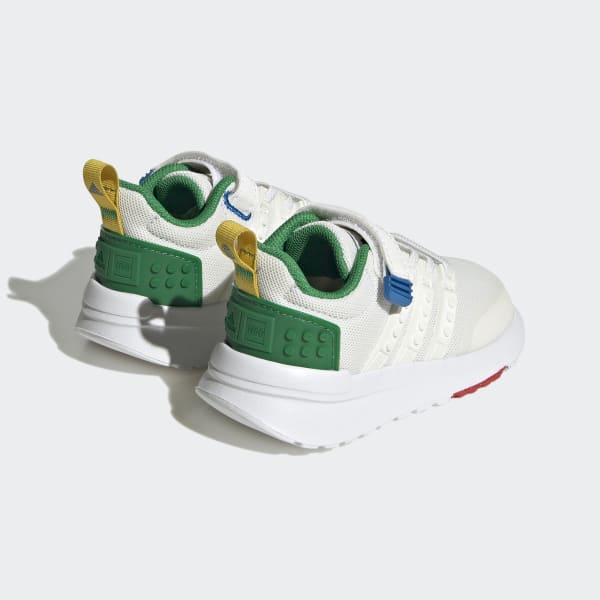 Vit adidas x LEGO® Racer TR21 Elastic Lace and Top Strap Shoes