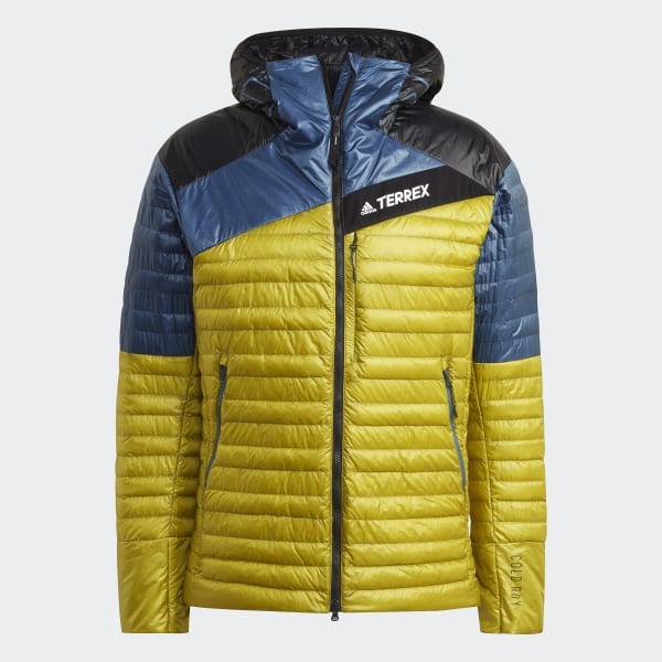 zelená Bunda Techrock Year-Round Down Hooded