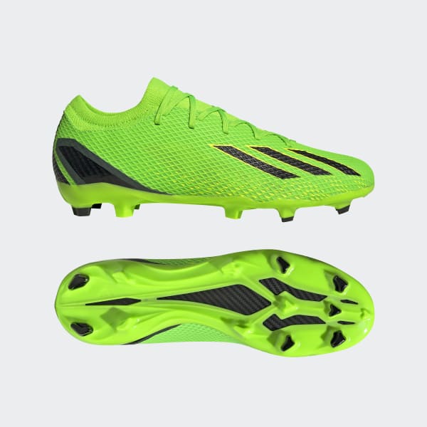 adidas Speedportal.3 Firm Ground Soccer Cleats Green Unisex Soccer adidas US