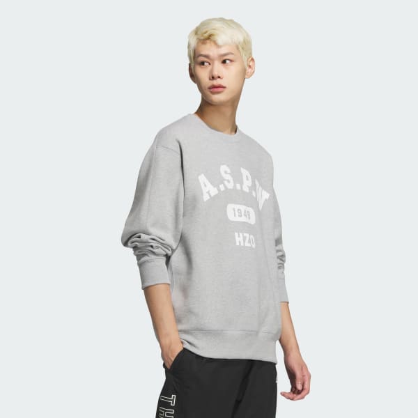 アディダス カレッジ ルーズフィットフリーススウェットシャツ