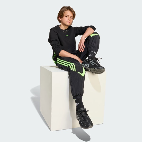 Nero Felpa Loose Crew