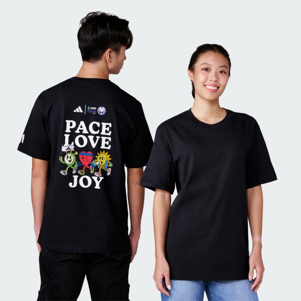 adidas STANDARD CHARTERED SINGAPORE MARATHON PACE LOVE JOY TEE