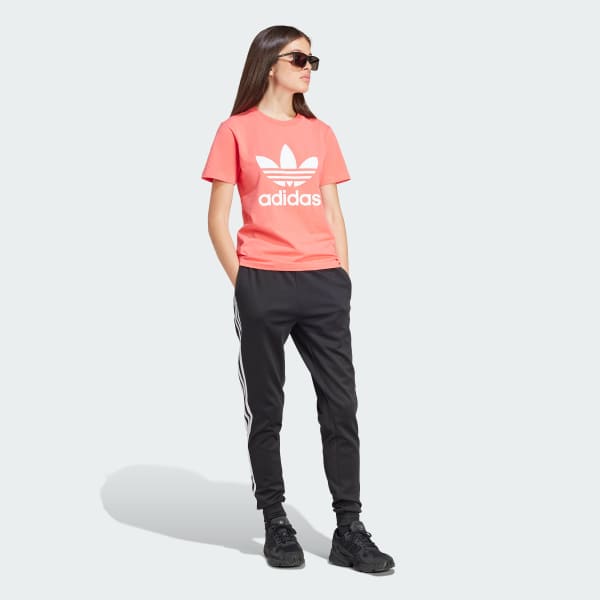 Camiseta Adicolor Classics Trefoil - Rosa adidas España