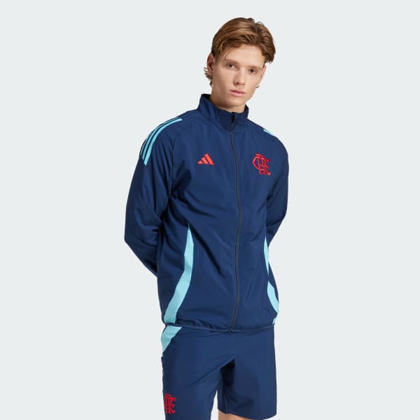 Azul Jaqueta Apresentação CR Flamengo Tiro 24
