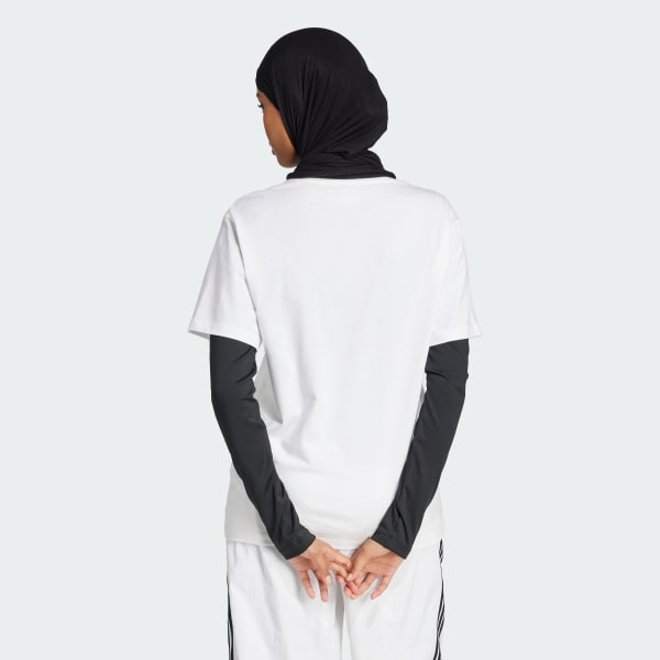 White adidas Originals Tee