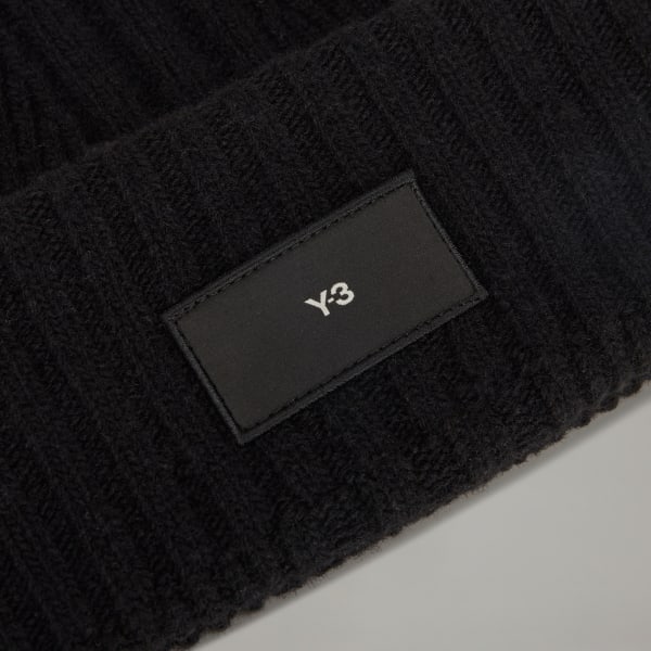 Nero Y-3 Knitted Beanie