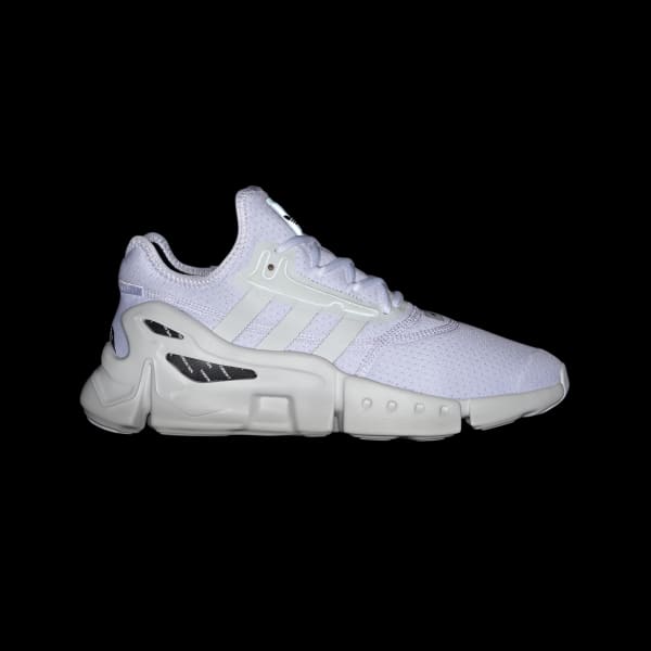 White Adifom Flux Shoes