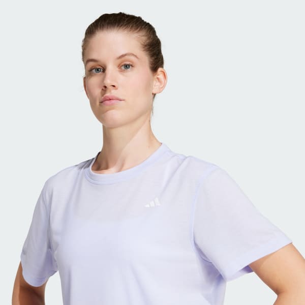 Tシャツ・カットソー adidas Train Essentials Boxy Workout Tee JE6168 adidas Train Essentials Boxy Workout Tee - Beige | Free