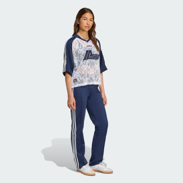 Hvid adidas Originals Lace-trøje
